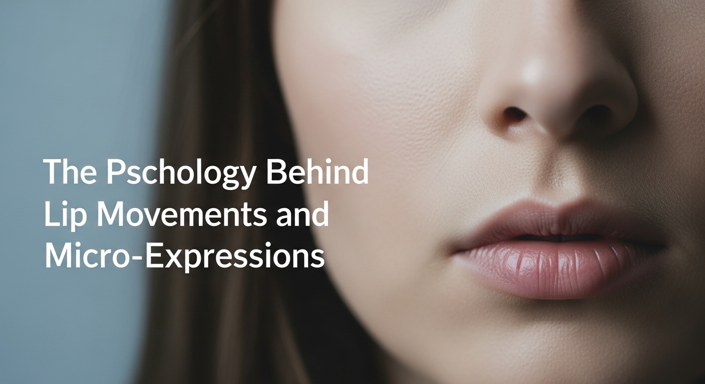 The Psychology Behind Lip Movements and Micro-Expressions